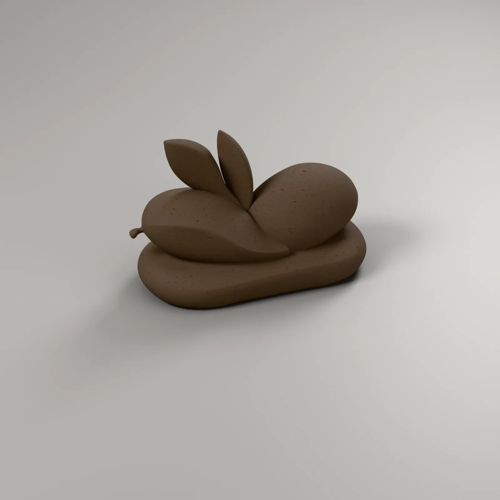 Folded Olive, view from above