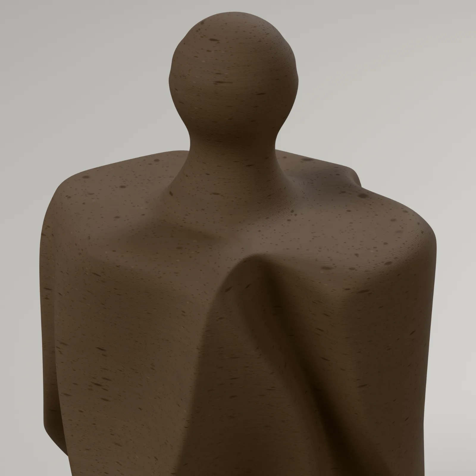 Folded Dreidel, close-up