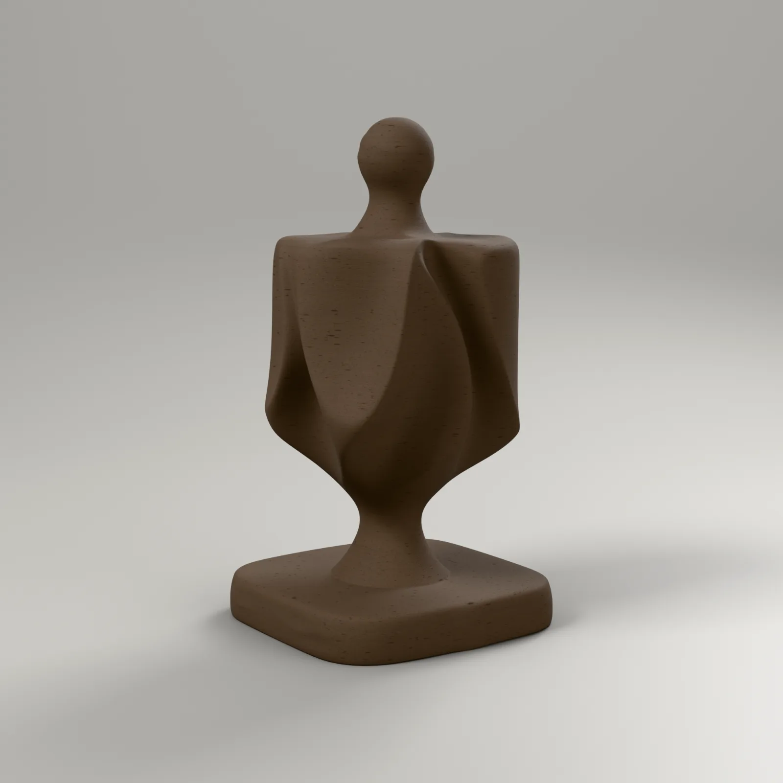 Folded Dreidel, studio shot