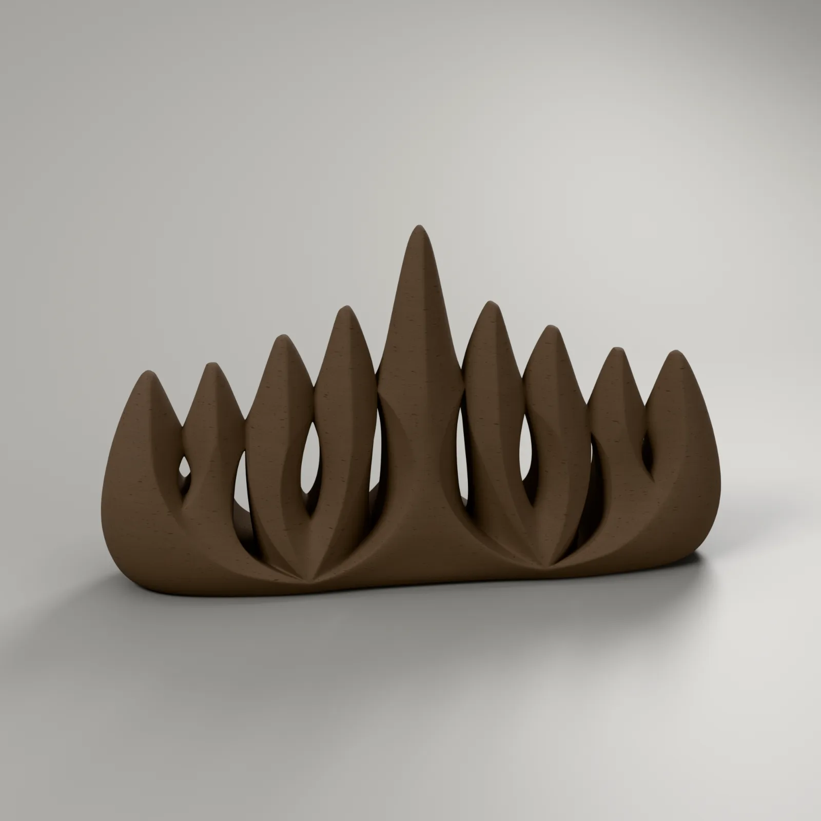 Flammenreihe, all pieces together