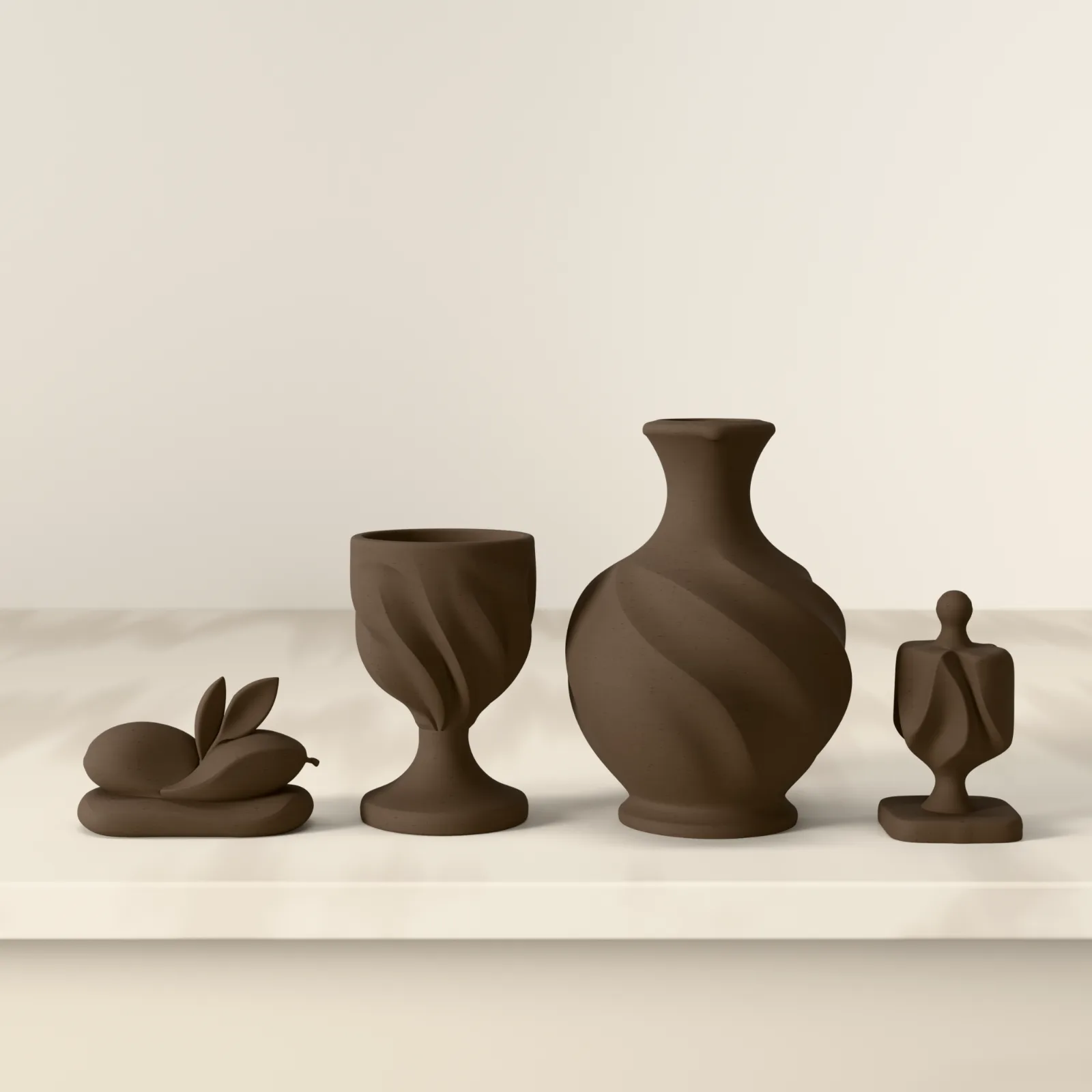 Acht Nächte – complete set, styled in a room