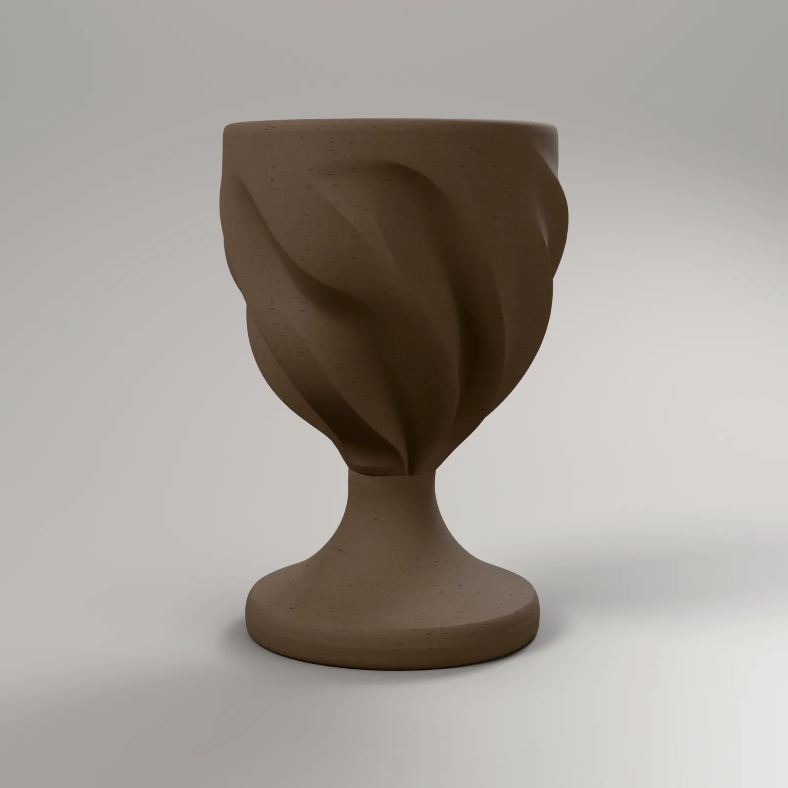 Folded Cup, studio shot